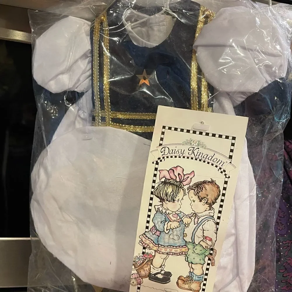 4 Daisy Kingdom Doll Dresses With Bonnets NWT